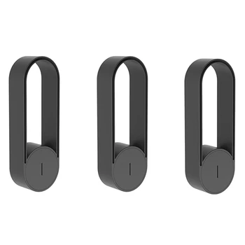 3X20 Милиона Отрицателни Йони за Пречистване на Мини Преносими Домакински Йонизатор USB Plug Автомобилен Пречиствател на Въздух За Зона на 31㎡-40㎡ Черен Изображение