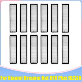Моющийся HEPA-филтър за Xiaomi Dreame Bot D10 Plus RLS3D, робот-прахосмукачка, резервни части за замяна на Изображение